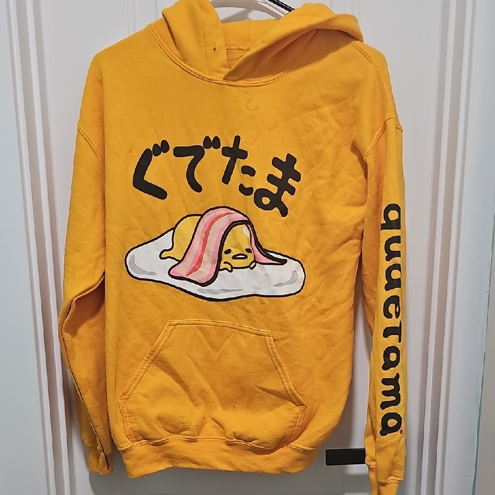 Gudetama Yellow Hoodie by Sanrio